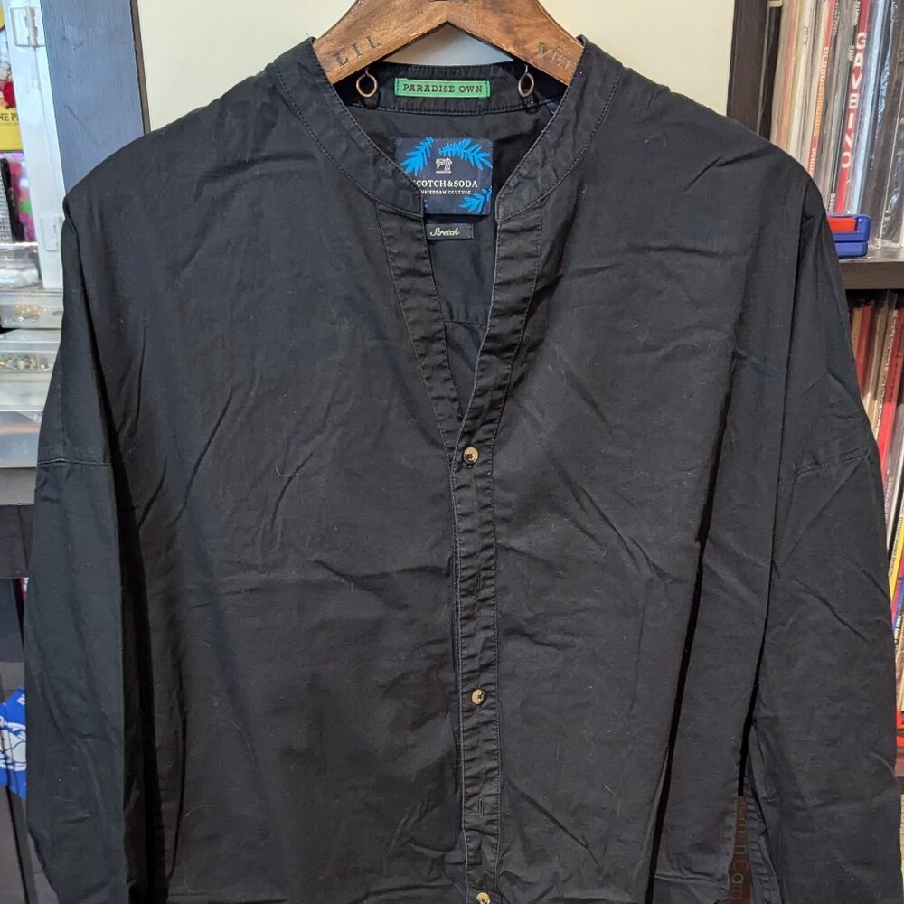 SCOTCH & SODA 3/4 SLEEVE CASUAL SHIRT - US S